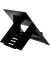 R-Go Laptopständer 10"-22" Max.5KG Riser verstellbar schwarz