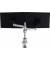 R-Go Monitorarm 0"-32" 2TFT Max.4KG Zepher 4 justierbar silb