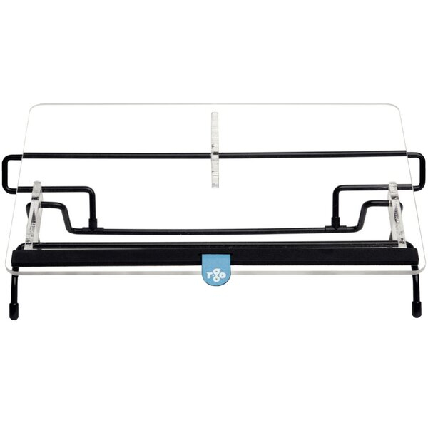8719274491576 - Dokumentenhalter R-Go Flex Read ergonomisch mit weicher Schaumstoff-Handgelenkauflage aus transparentem Acrylglas