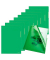 Sichthüllen 205000GN, A4, grün, klar glatt, oben & rechts offen, 
