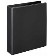 Ringbuch Comfort 4151080, A5 4 Ringe 25mm Ring-Ø PVC schwarz