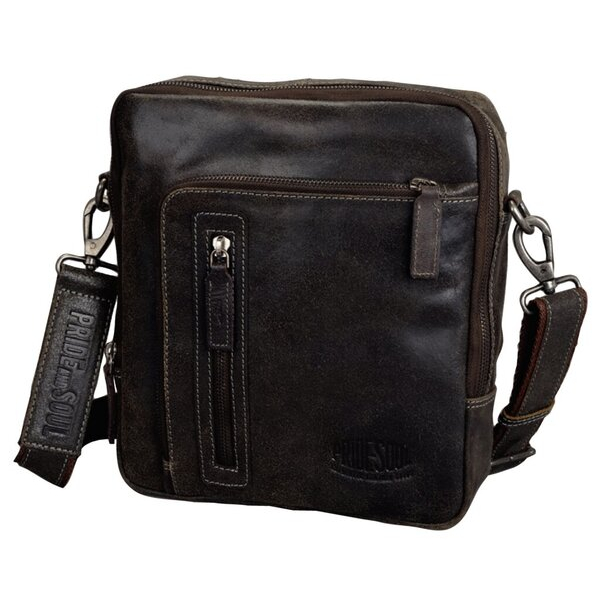 4021068471935 - PRIDE&SOUL Umhängetasche WRETCH braun split washed Leder im vintage 4021068471935 47193