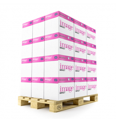 Kopierpapier Impact 464352 A4 80g wei&szlig;  Palette 