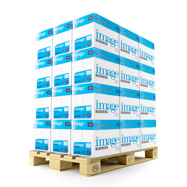 4255704300550 - Kopierpapier Business 464351 A4 80g weiß  1 Palette  4255704300550 100000 Blatt