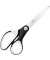 Schere WOW, ergonomischer Griff, ABS, schwarz, L: 20,5 cm