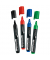 Flipchartmarker-Set TZ 41, 7-155094, Packung, rot,blau,grün,schwarz, 2-5mm Keilspitze