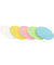 Moderationskarten 7-254199, Ø 11x19cm, oval, 115g, farbig sortiert 