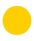 Magnetsymbole Kreise gelb 10mm