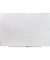 Raster-Whiteboard Professional 150 x 100cm emailliert Aluminiumrahmen Raster 10x10mm