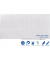 Whiteboard-kariert Professional, 7-100164, 200x100cm, emailliert, Aluminiumrahmen