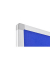 Moderationstafel Star 7-206100, 120x150cm, Filz + Filz (beidseitig), pinnbar, blau + blau