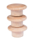 Haftmagnete Wooden 7-181725 rund 25mm Ø braun 300g Haftkraft