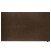 WALL-UP Akustik Pinboard 119.5x200cm pure brown