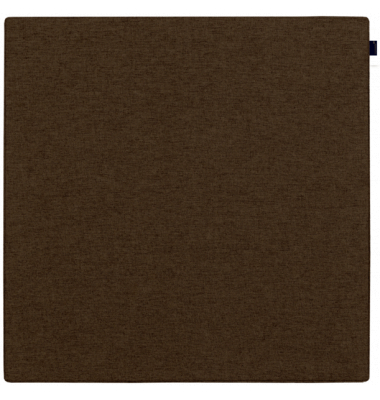 BOARD-UP Akustik Pinboard 75x75cm pure brown