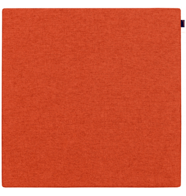 BOARD-UP Akustik Pinboard 75x75cm blazing red