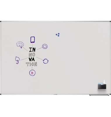 Whiteboard Unite, 7-108174, 180x120cm (BxH), lackiert, Aluminiumrahmen