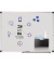 Whiteboard Unite, 7-108135, 60x45cm (BxH), lackiert, Aluminiumrahmen