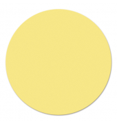 Moderationskarte Kreis 190mm gelb