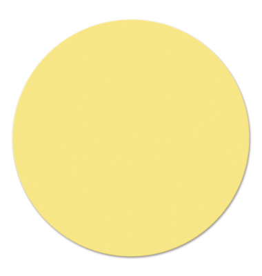 Moderationskarte Kreis 190mm gelb