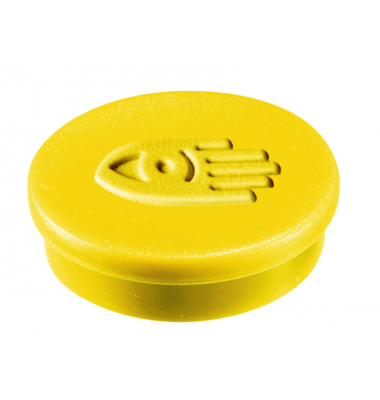 Magnet 20mm gelb 10St.