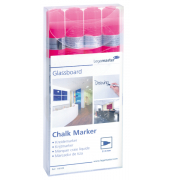 Kreidemarker rosa 4St.