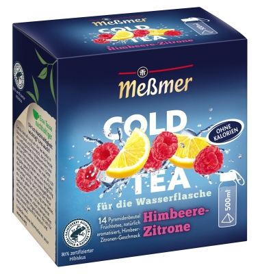 Meßmer Tee COLD TEA 106039 Himbeere-Zitrone