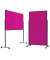 Desi.-Moderationstafel VarioPin, Pink Im Hoch + Querformat nutzbar