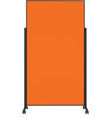 Des.-Moderationstafel VarioPin,orange Im Hoch + Querformat nutzbar