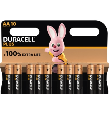 DURACELL Batterie DURACELL Plus 163553 Mignon AA