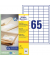 Etiketten Recycling LR3666, weiß 38x21,2mm, rechteckig, 