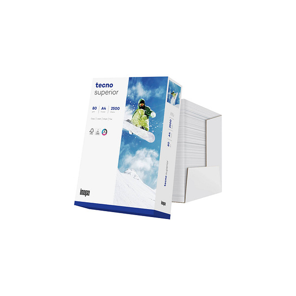 4011211074472 - Kopierpapier Superior 2100011535 A4 80g hochweiß   4011211074472 2500 Blatt