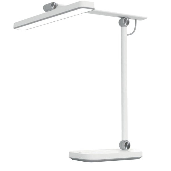 3595560034581 - PURELINE LED Schreibtischleuchte dimmbar 3000K 4000K 5700K Helligkeitssensor Gelenkarm weiß