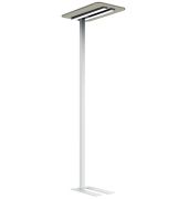LED-Stehlampe NEXUS 400165148, wei&szlig;/leinen, mit teilzerlegt, dimmbar