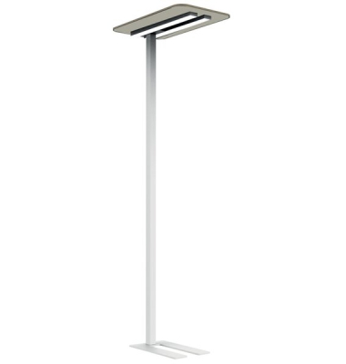 LED-Stehlampe NEXUS 400165148, wei&szlig;/leinen, mit teilzerlegt, dimmbar