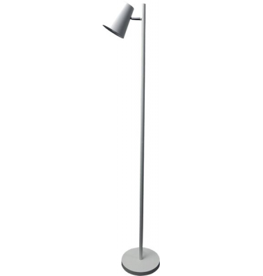 Unilux SPOTY LED Standleuchte weiß separate Lichtquelle, Kopf schwenkbar