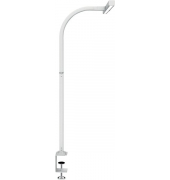 LED-Schreibtischlampe STRATA, weiß, mit Klemmfuß, dimmbar
