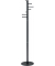 Kleiderständer Caurus 9406290 schwarz Metall 8 Haken 60,0 x 173,0 cm