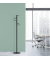 Kleiderständer Caurus 9406290 schwarz Metall 8 Haken 60,0 x 173,0 cm