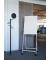 Kleiderständer Caurus 9406290 schwarz Metall 8 Haken 60,0 x 173,0 cm