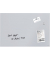 Glas-Magnettafel Artverum, hellgrau inkl.3 SuperDymMagnete+Befestigungs-