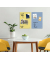 Glas-Magnettafel Artverum,pastellblau inkl.3 SuperDymMagnete+Befestigungs-