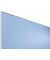 Glas-Magnettafel Artverum,pastellblau inkl.3 SuperDymMagnete+Befestigungs-