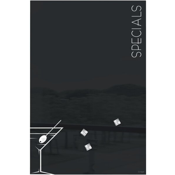 2 Stück Sigel Glas-Magnetboard artverum, GL296, 60x40cm 4004360795732 Sigel