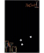 Glas-Magnettafel Artverum,schw/orang Design "Drinks"