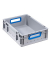 Aufbewahrungsbox ProfiPlus 456720, 11,1 Liter, für A4, außen 400x300x120mm, Kunststoff grau/blau