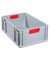 Aufbewahrungsbox ProfiPlus 456750, 44,3 Liter, für A3, außen 600x400x220mm, Kunststoff grau/rot