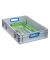 Aufbewahrungsbox ProfiPlus 456760, 23,7 Liter, für A3, außen 600x400x120mm, Kunststoff grau/blau