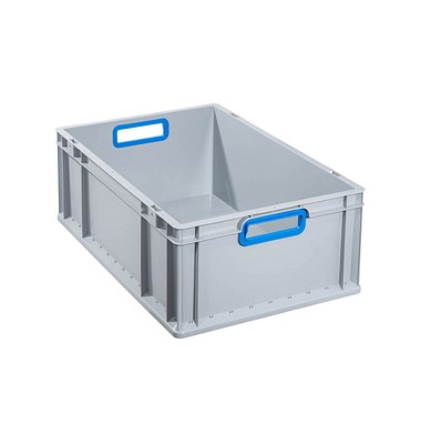 Aufbewahrungsbox ProfiPlus 456770, 44,3 Liter, für A3, außen 600x400x220mm, Kunststoff grau/blau