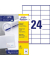 Etiketten ultragrip 3475, weiß 70x36mm, rechteckig, 