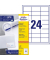 Etiketten ultragrip 3658, weiß 64,6x33,8mm, rechteckig, 